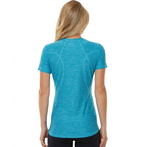 NEW SHAPE ACTIVE short sleeve trail tee in tile blue - Picture 2 of 2